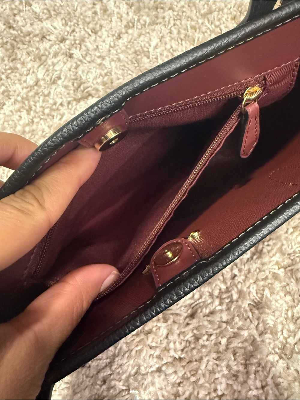 Coach Black Small City Tote - Picture 12 of 12
